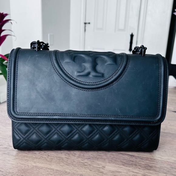 Tory Burch Fleming Matte Convertible Shoulder Bag - Picture 2 of 8